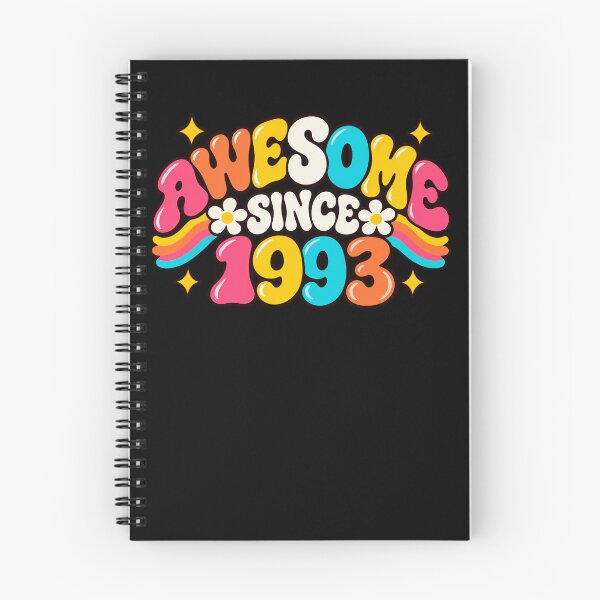 Item preview, Awesome Since 1993 Birthday Milestone Thirtieth Celebration designed and sold by drawwiika+44.