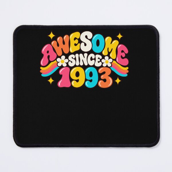 Item preview, Awesome Since 1993 Birthday Milestone Thirtieth Celebration designed and sold by drawwiika+44.