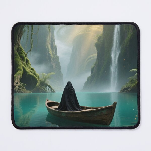 Item preview, Whispers of the Emerald Lagoon - Enchanted Forest Journey designed and sold by nhk999.