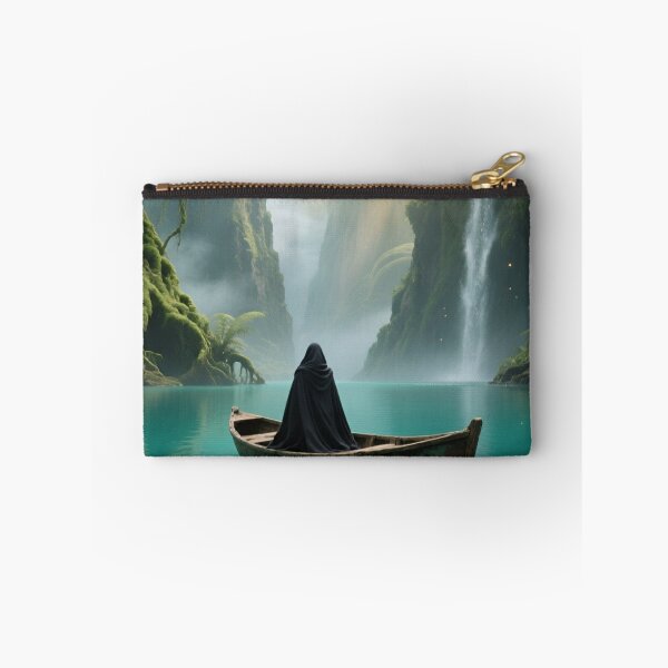Item preview, Whispers of the Emerald Lagoon - Enchanted Forest Journey designed and sold by nhk999.