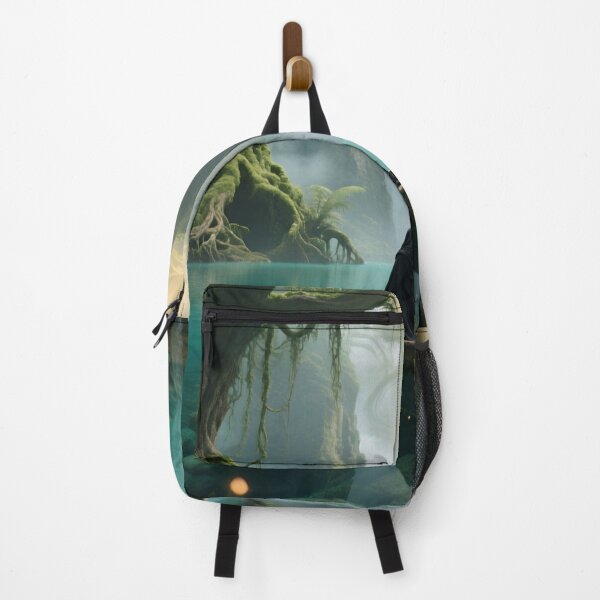 Item preview, Whispers of the Emerald Lagoon - Enchanted Forest Journey designed and sold by nhk999.