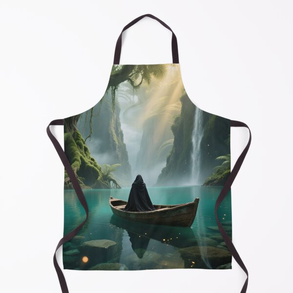 Item preview, Whispers of the Emerald Lagoon - Enchanted Forest Journey designed and sold by nhk999.