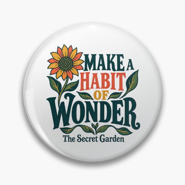 Item preview, The Secret Garden – Make a Habit of Wonder designed and sold by Fenay Designs.