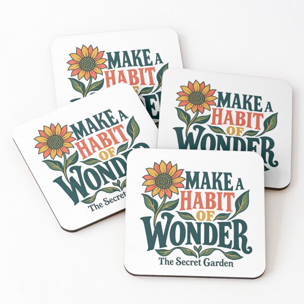 Item preview, The Secret Garden – Make a Habit of Wonder designed and sold by Fenay Designs.