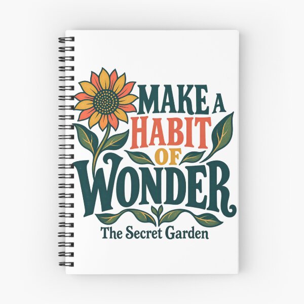 Item preview, The Secret Garden – Make a Habit of Wonder designed and sold by Fenay Designs.