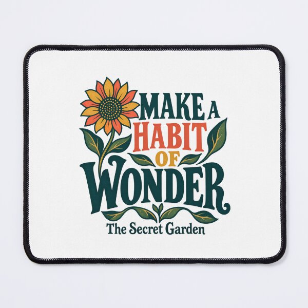 Item preview, The Secret Garden – Make a Habit of Wonder designed and sold by Fenay Designs.