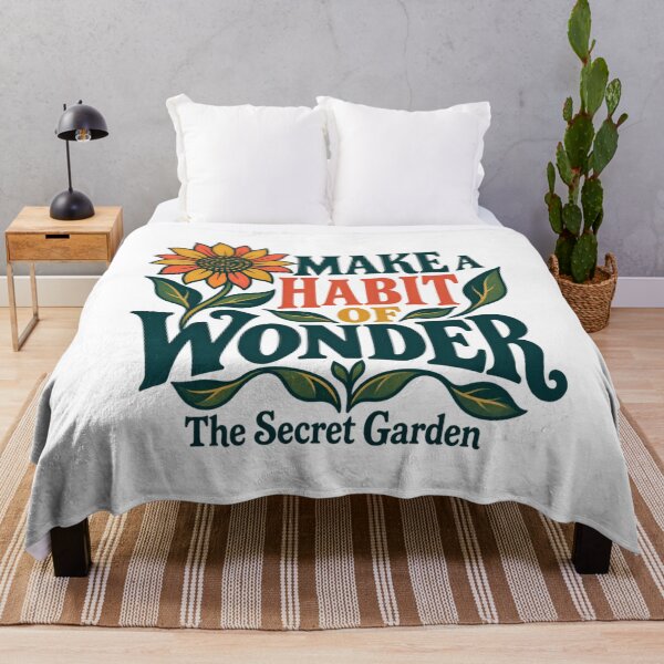 Item preview, The Secret Garden – Make a Habit of Wonder designed and sold by Fenay Designs.