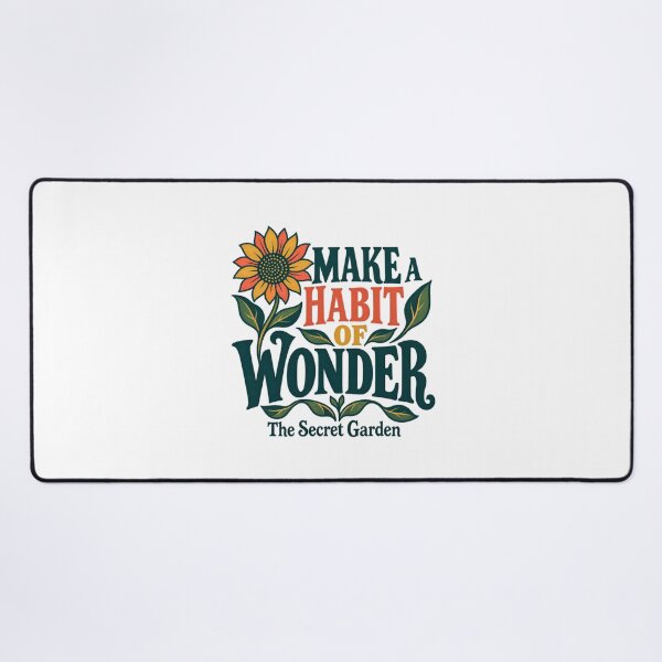 Item preview, The Secret Garden – Make a Habit of Wonder designed and sold by Fenay Designs.