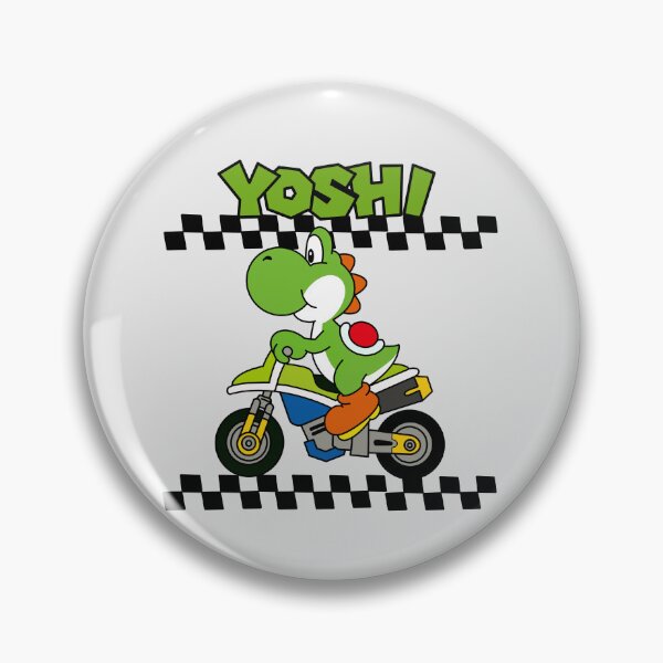 Aperçu de l'œuvre Course de karts Yoshi - Super Mario créée et vendue par Arty Tees .