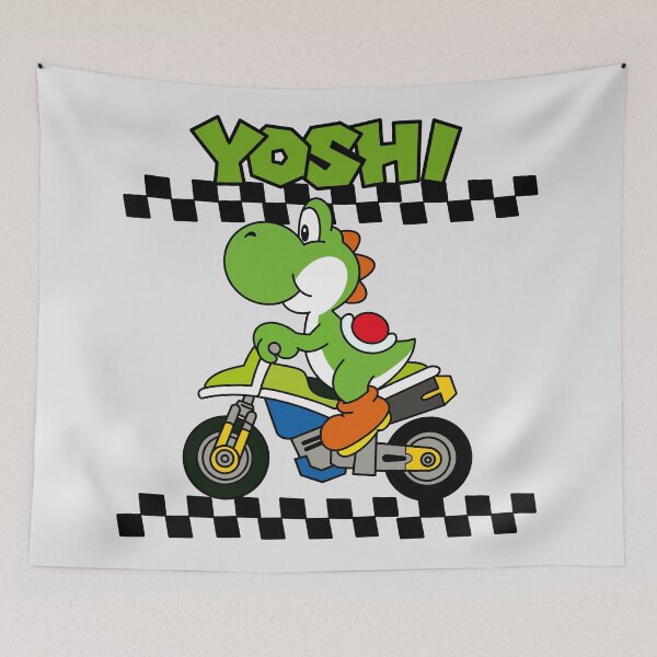 Item preview, Yoshi kart Racing - Super mario  designed and sold by Arty Tees .