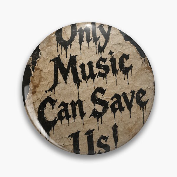 Item preview, Only Music Can Save Us! — Gothic Halloween Collage designed and sold by Jandedan.