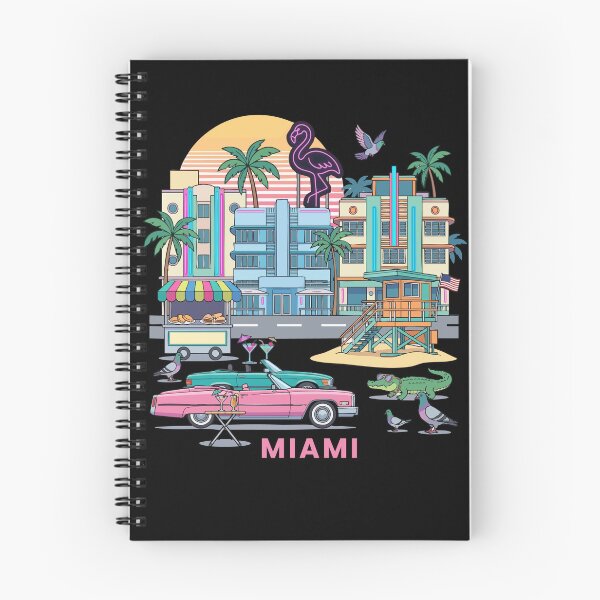 Item preview, Retro Miami Souvenir Men Florida Beach Vintage Miami designed and sold by DSWShirts.