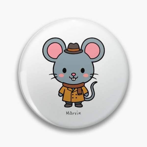 Item preview, Marvin mouse dressed for Fall / Autumn - Char Char Bear and Friends designed and sold by Asterisk-a.