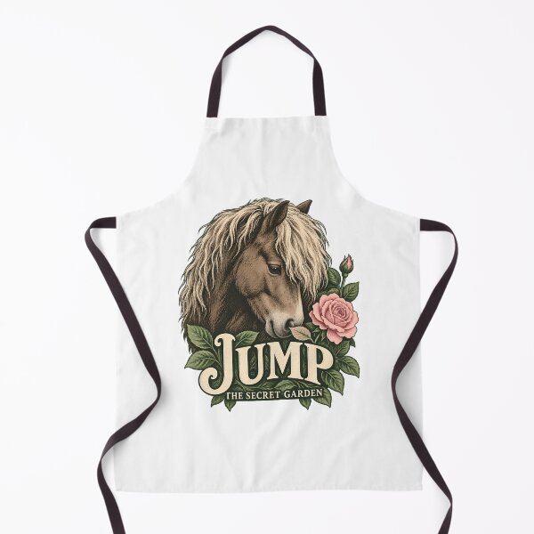 Item preview, The Secret Garden – Jump Pony and Pink Roses designed and sold by Fenay Designs.