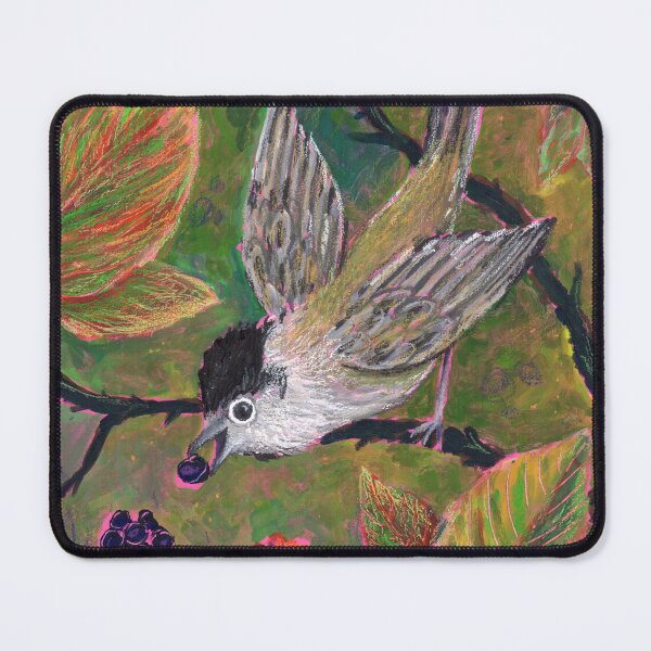 Item preview, Blackcap Needs Blackberries designed and sold by SophieCorrigan.