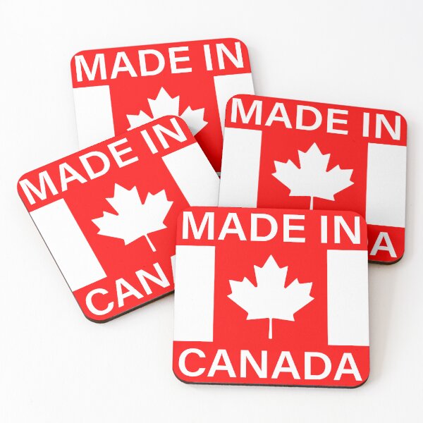 Item preview, Made In Canada Vintage Maple Leaf Stamp National Pride | White designed and sold by VoglR.