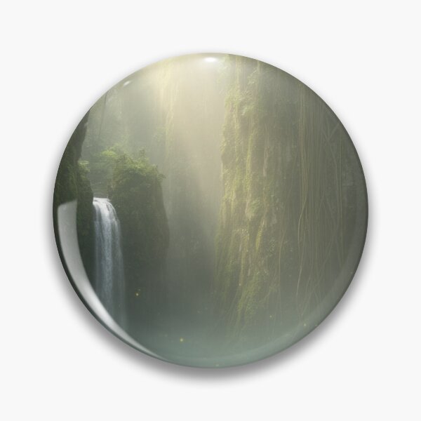 Item preview, Fireflies of the Ancient Grove - Mystic Forest Lagoon designed and sold by nhk999.