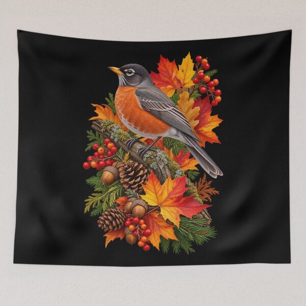 Item preview, Autumn Robin designed and sold by RockitBaby.