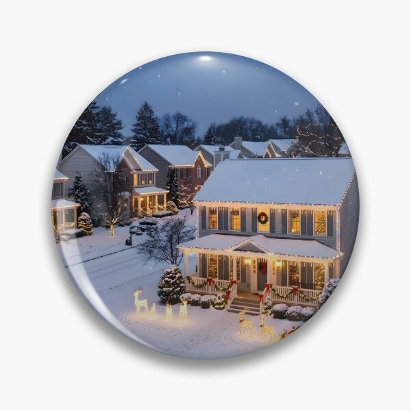 Item preview, Suburban Christmas Street designed and sold by Sybille-Yates.