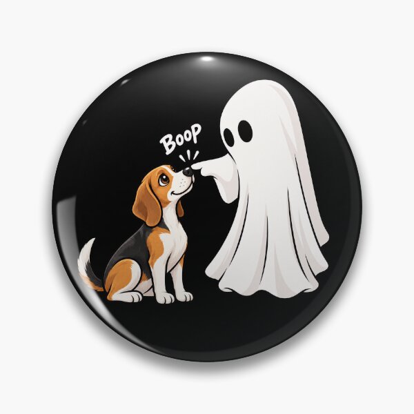 Item preview, Funny Ghost Harrier Dog Boop Halloween Design Mom Dad designed and sold by rafaeltto.