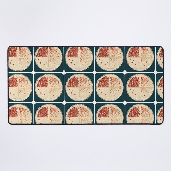 Item preview, Culture Plate 01 – Microbiology Quadrant Streak Coaster designed and sold by astersgraphics.