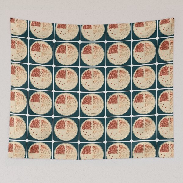 Item preview, Culture Plate 01 – Microbiology Quadrant Streak Coaster designed and sold by astersgraphics.