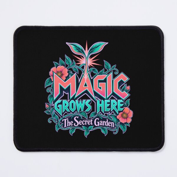 Item preview, The Secret Garden – Neon Magic Grows Here designed and sold by Fenay Designs.