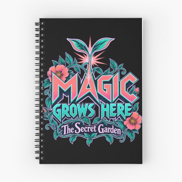 Item preview, The Secret Garden – Neon Magic Grows Here designed and sold by Fenay Designs.