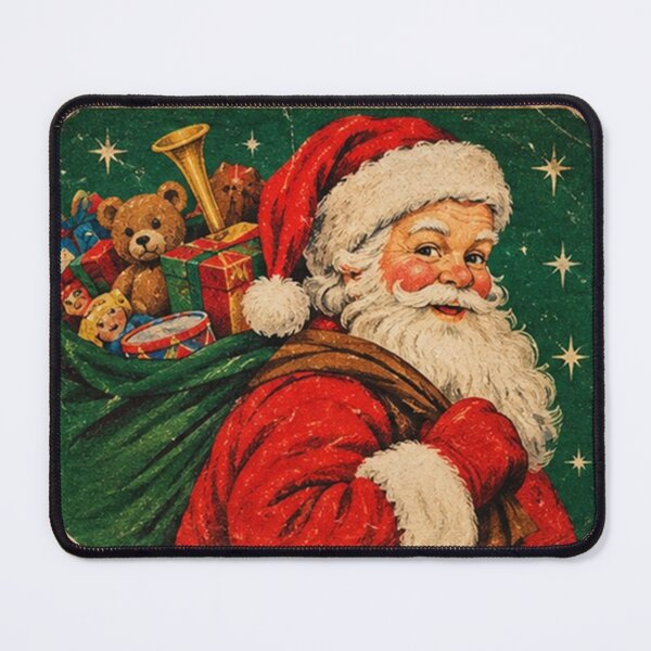 Item preview, Vintage Christmas Santa Label designed and sold by Kenny8716.