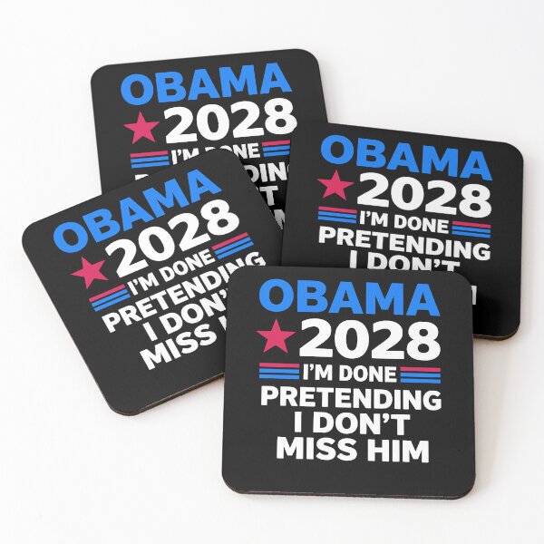 Item preview, Obama 2028 I'm Done Pretending I Don't Miss Him designed and sold by Mind-Drift.