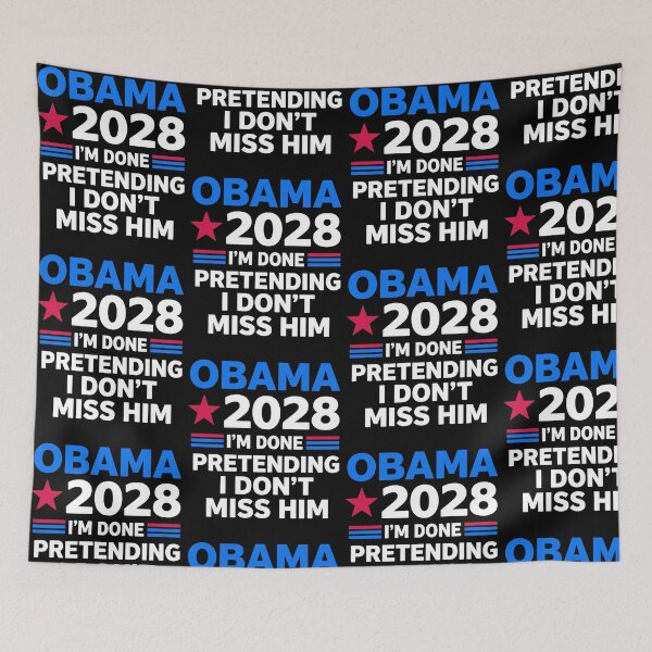 Item preview, Obama 2028 I'm Done Pretending I Don't Miss Him designed and sold by Mind-Drift.