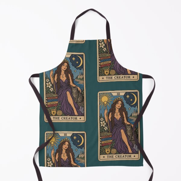 Item preview, The Creator Tarot Card Goddess designed and sold by Moxie-Cat-Universe.