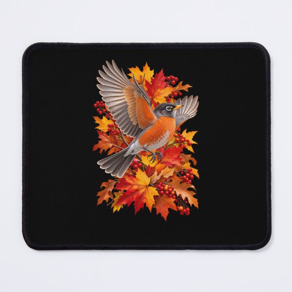Item preview, Autumn Robin in Flight designed and sold by RockitBaby.