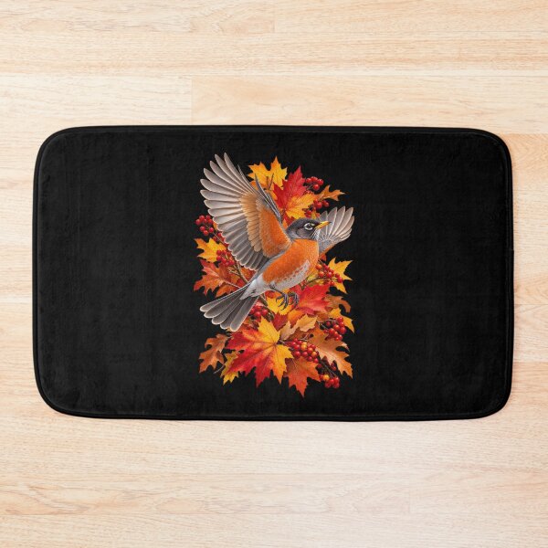 Item preview, Autumn Robin in Flight designed and sold by RockitBaby.