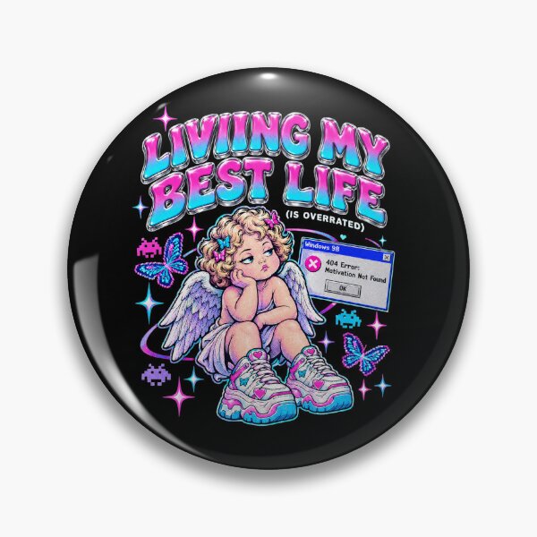 Item preview, Living my best life ( is overrated) designed and sold by Randomnessy.