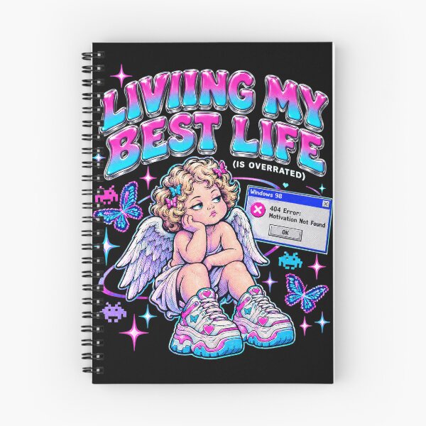 Item preview, Living my best life ( is overrated) designed and sold by Randomnessy.