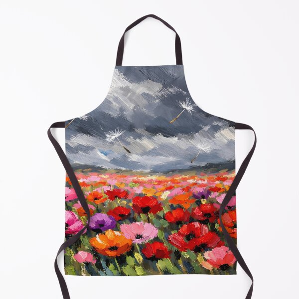 Item preview, Vibrant Field of Colorful Flowers designed and sold by cuprum.