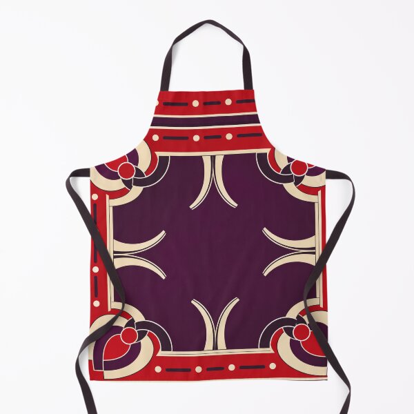 Item preview, Cherry Plum Frame – Geometric Art Deco Scarf designed and sold by astersgraphics.