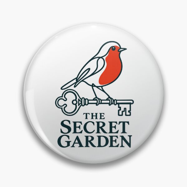 Item preview, The Secret Garden – Minimal Robin and Key designed and sold by Fenay Designs.