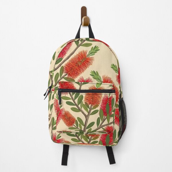 Item preview, Classic Red Bottlebrush Australian Botanical Pattern designed and sold by Studio BC.