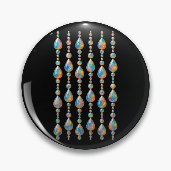Item preview, BIRTHSTONE COLLECTION ⭐ CASCADE - OCTOBER • OPAL • Modern designed and sold by WheelieGdArt.