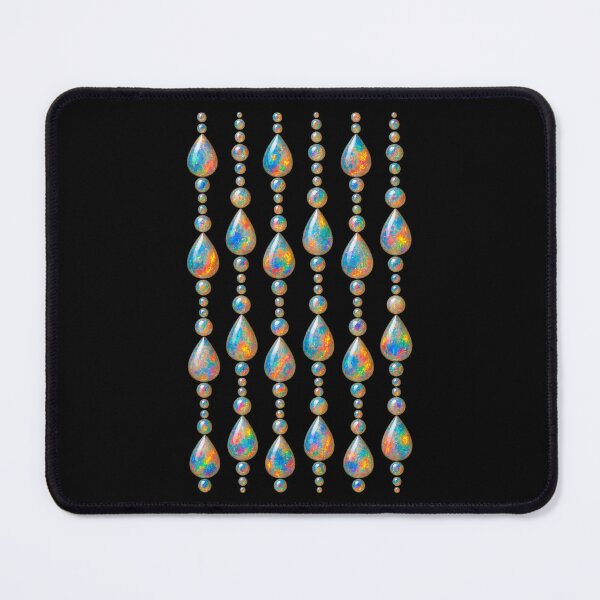 Item preview, BIRTHSTONE COLLECTION ⭐ CASCADE - OCTOBER • OPAL • Modern designed and sold by WheelieGdArt.