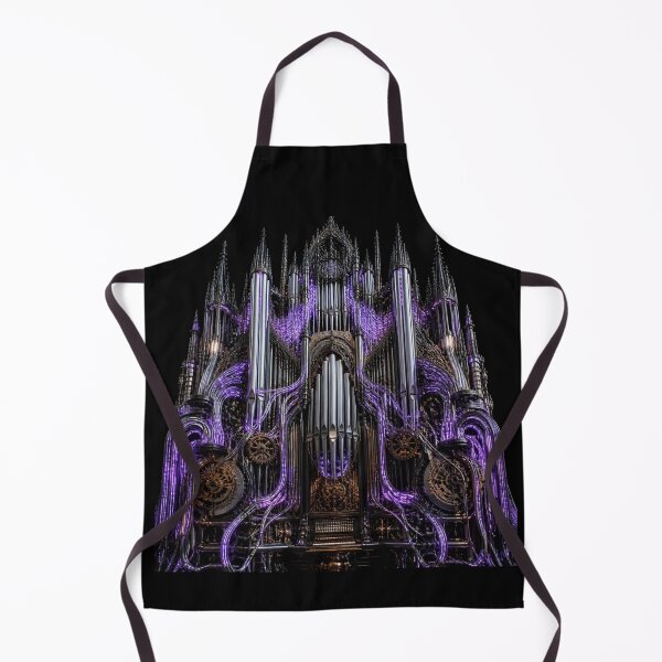 Item preview, Gothic Cathedral Pipe Organ Cyberpunk Archive designed and sold by LazyDayzCo.
