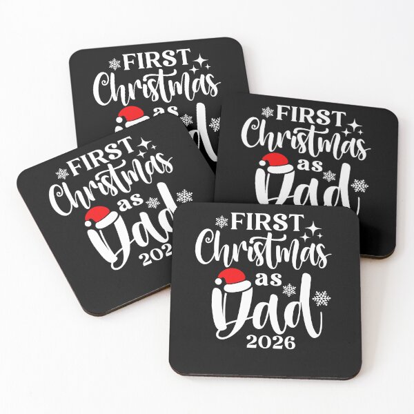 Item preview, First Christmas as Dad 2026 Snowflake Holiday designed and sold by Mind-Drift.