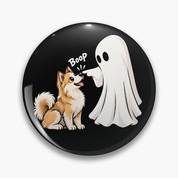 Item preview, Funny Ghost Icelandic Sheepdog Boop Halloween Design Mom Dad designed and sold by rafaeltto.