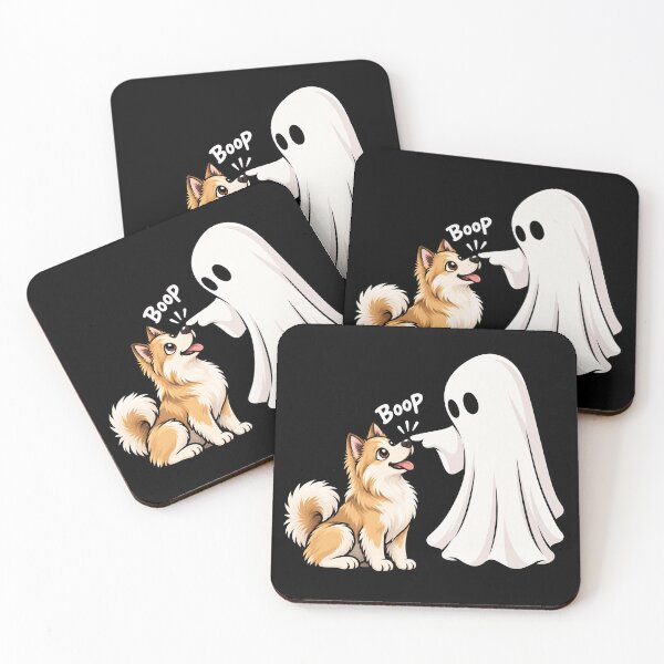 Item preview, Funny Ghost Icelandic Sheepdog Boop Halloween Design Mom Dad designed and sold by rafaeltto.