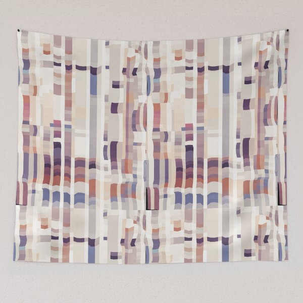 Item preview,  Contemporary Digital Plaid Design In Pastel Tones 4 designed and sold by Jenny Meehan Art Prints and Patterns  .