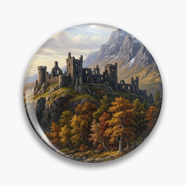 Item preview, Abandoned castle in autumnal splendor designed and sold by Sigtrix.
