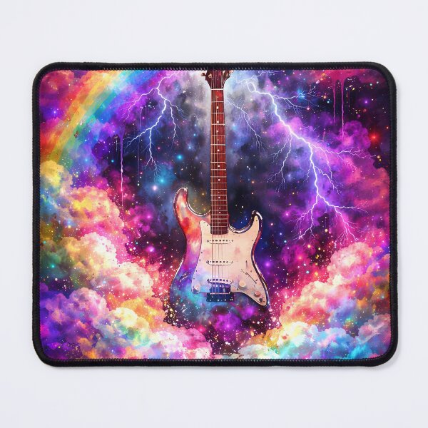 Item preview, Electric Guitar in Cosmic Colors designed and sold by cuprum.
