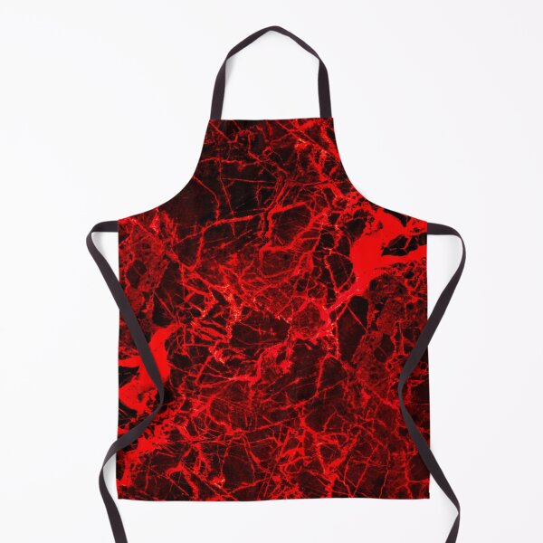 Item preview, Black Red Liquid Marble Abstract Design designed and sold by Sania Wazir Studio.